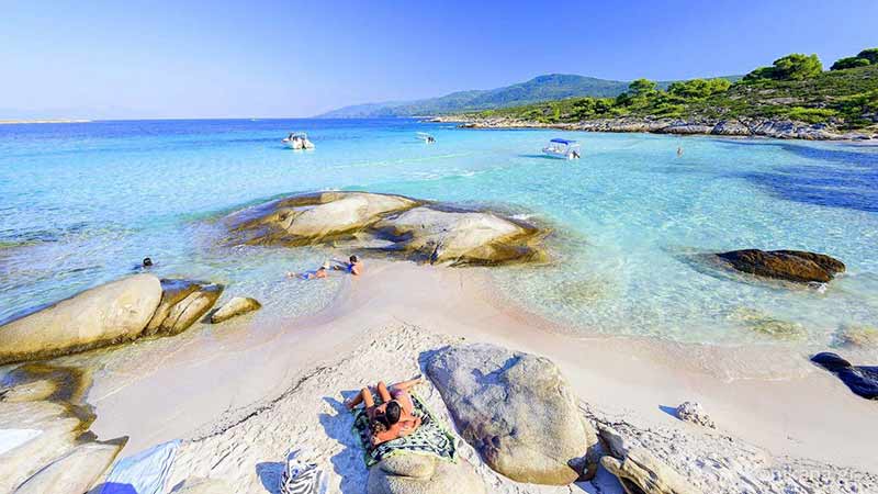 vacances en Grèce vourvourou diaporos1