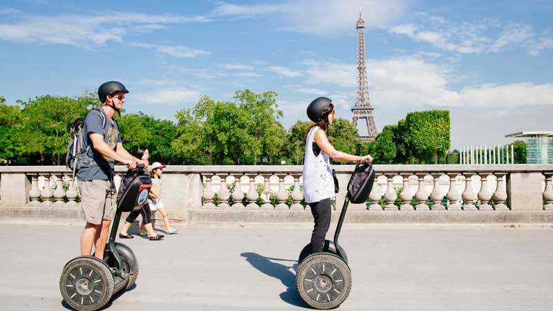 paris en Segway tour eiffel