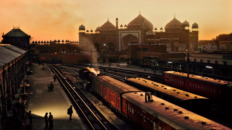Inde en train