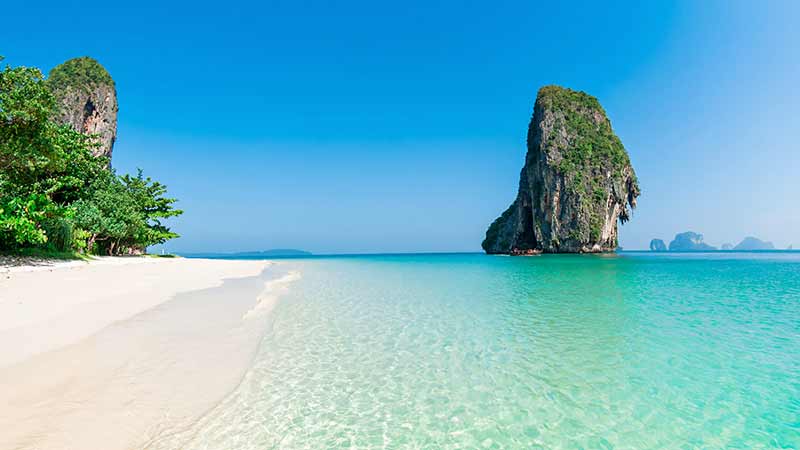 plage en thailande railay