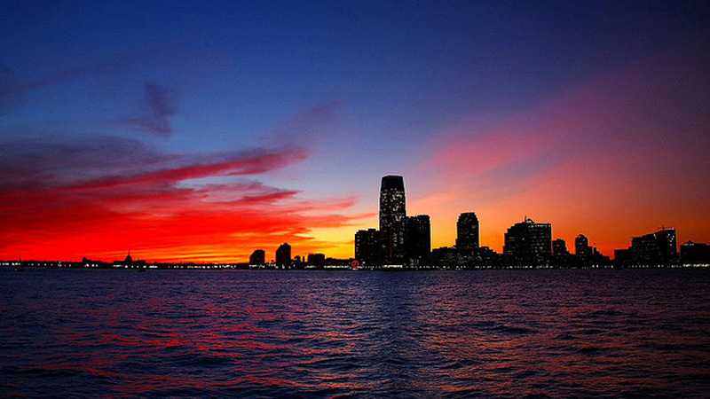 coucher-de-soleil-new-york-battery-park