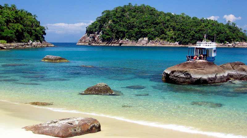 plage bresil ubatuba