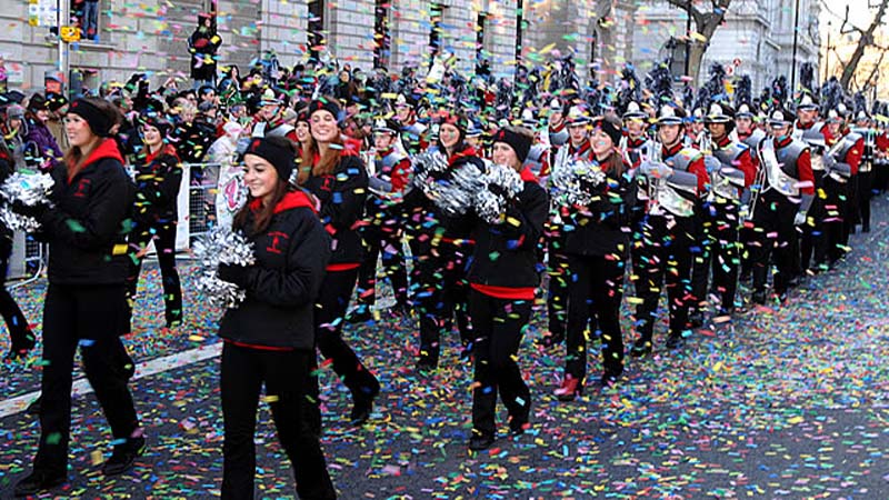 Parade du Nouvel An à Londres