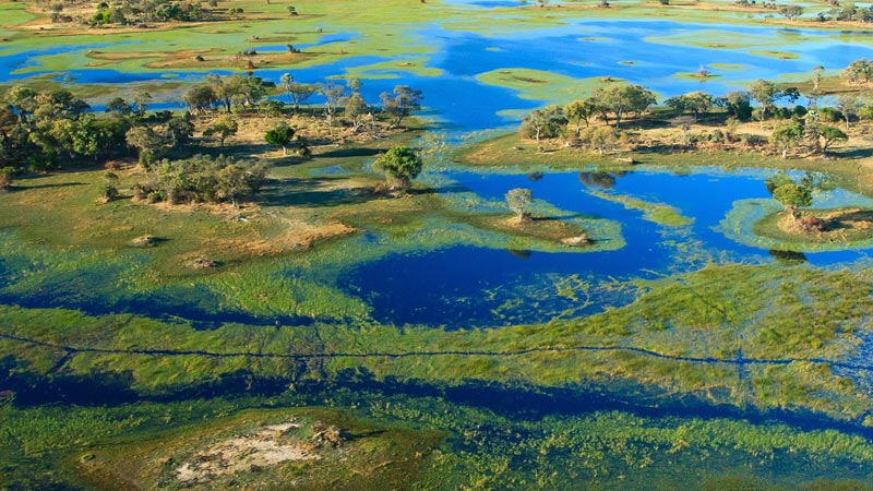 beautés méconnues au botswana