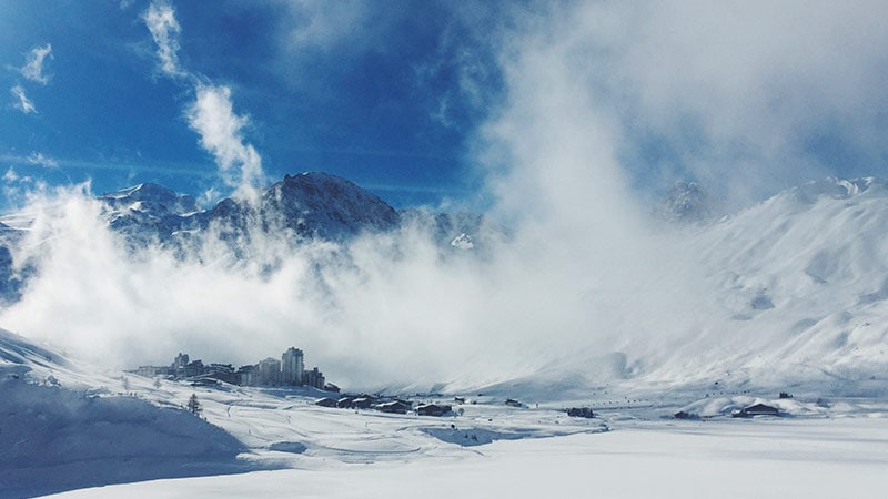 skier à Tignes