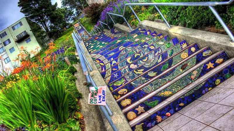 plus beaux escaliers du monde san francisco