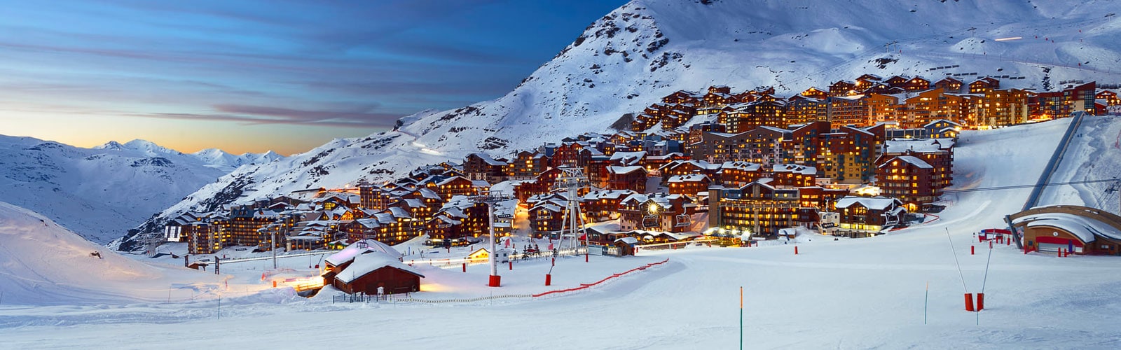 Skier à Val Thorens