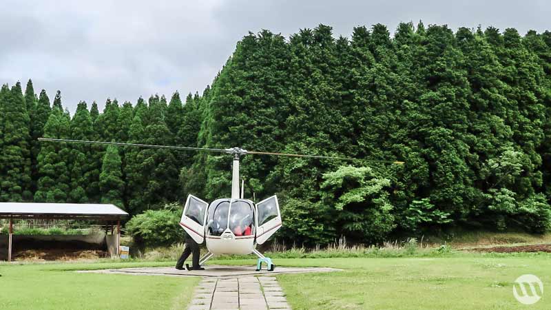 decouvrir kumamoto helicoptere