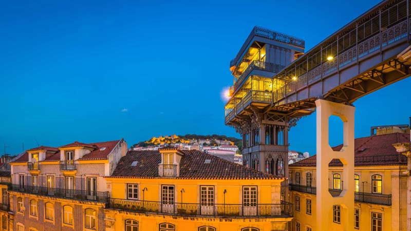 premiere fois a lisbonne elevador