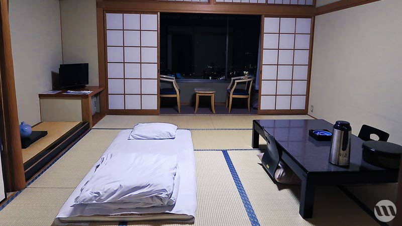 ryokan au japon chambre