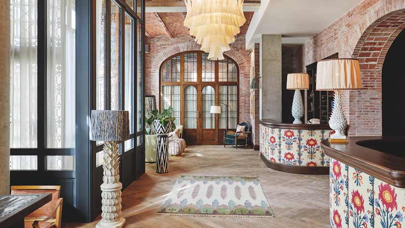 soho house barcelone interieur