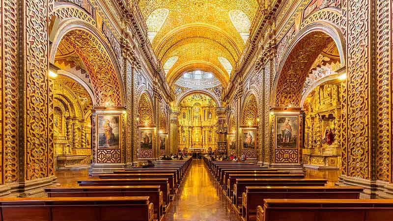 que faire à quito église