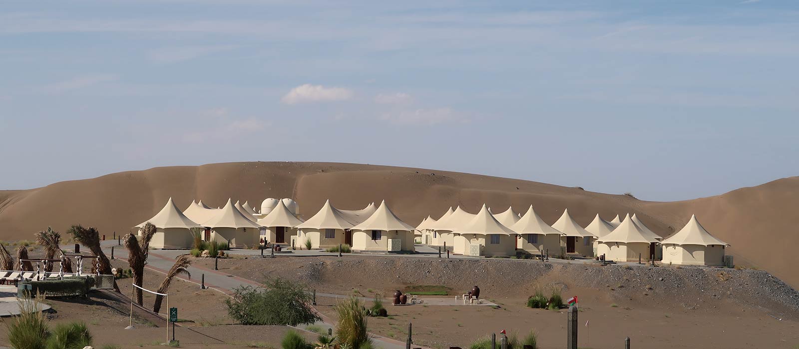dormir en plein désert à Oman
