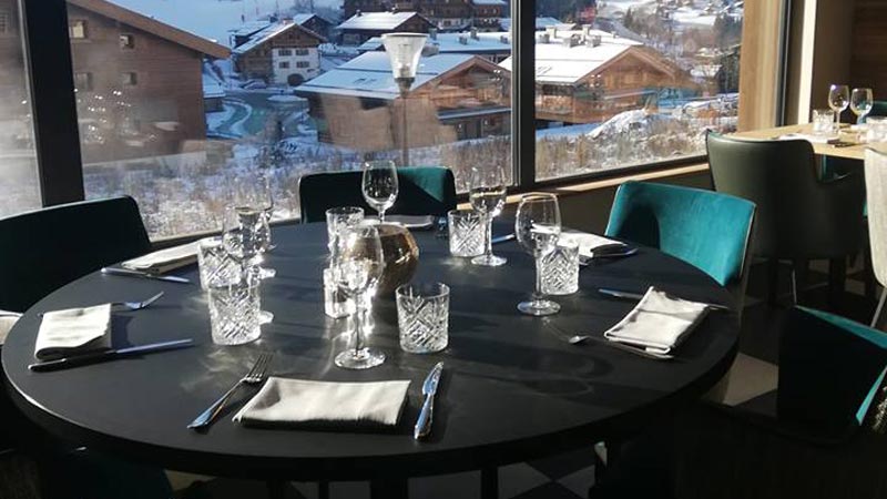 restaurant a la clusaz cadre