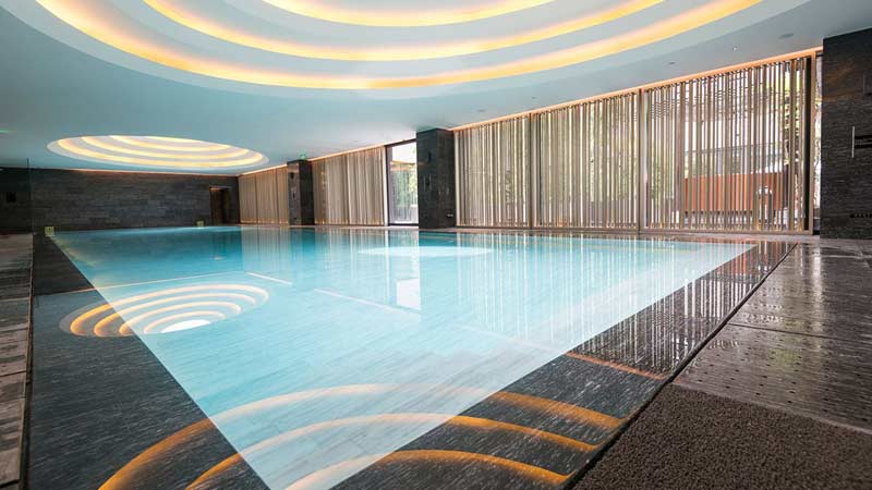 hotel a chengdu en chine piscine