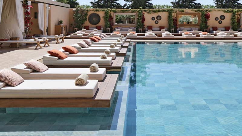 hôtel avec piscine à Athènes piscine1