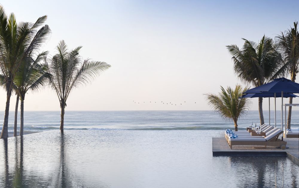 hôtel de luxe à oman piscine