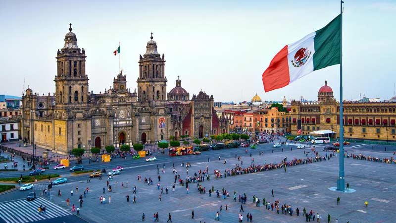 incontournables au mexique zocalo