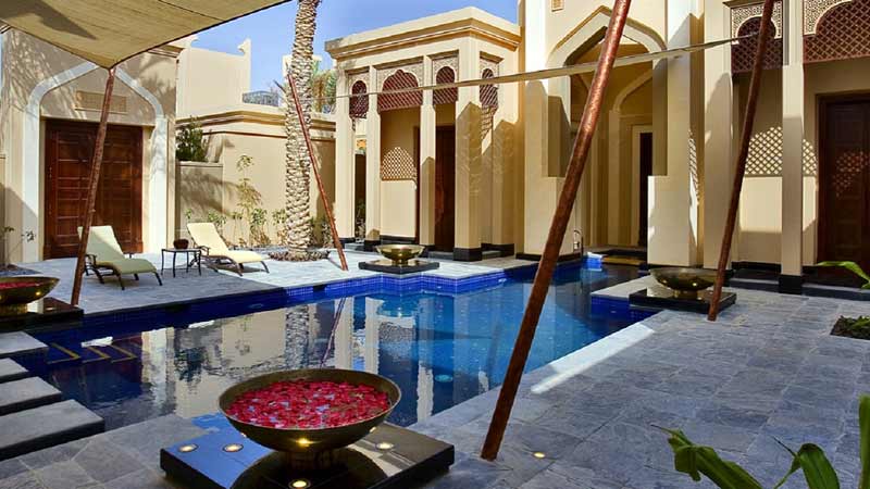 hôtel de luxe au bahreïn piscine