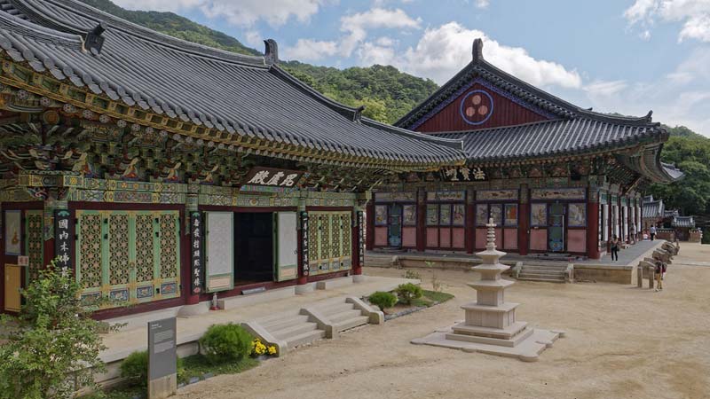 voyage en Corée du Sud temple