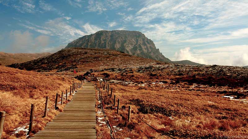 découvrir l'île de Jeju volcan 