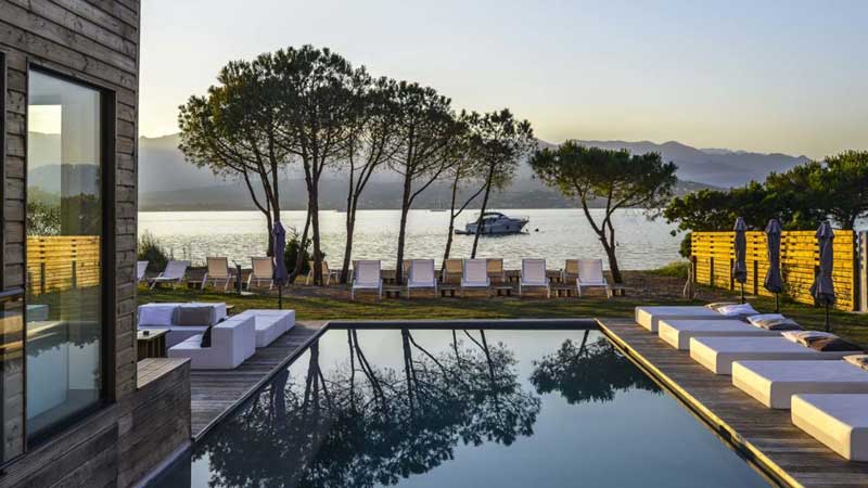 hôtels en Corse avec piscine mariosa