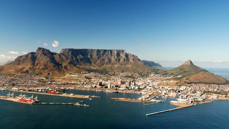 incontournables en Afrique du Sud table mountain