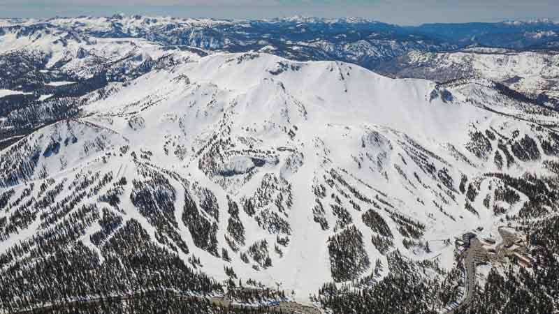 où partir en décembre au ski mammoth