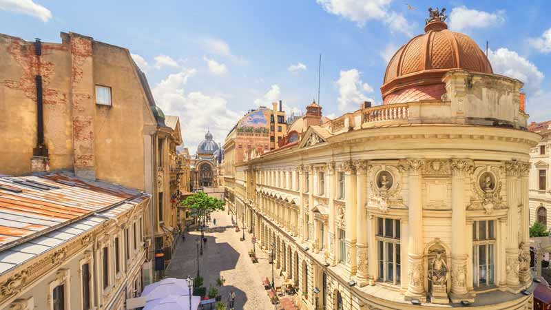 où partir en mars pour un week-end bucarest