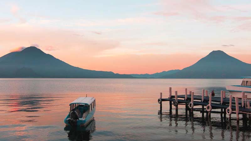 voyage au guatemala lac