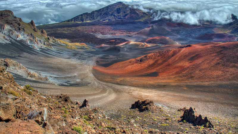 voyage insolite :Parc national de Haleakalā, Hawaii