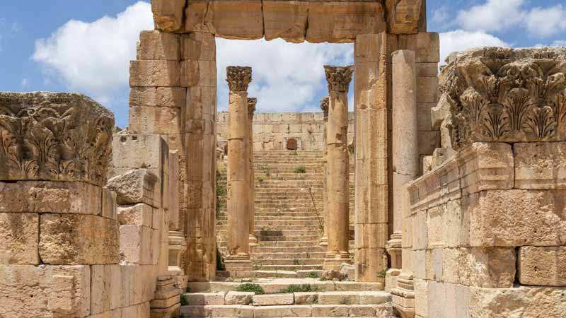 visiter la jordanie jerash