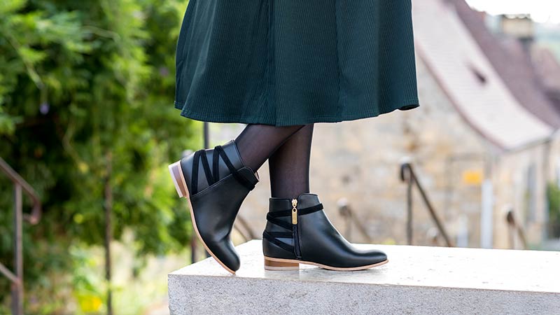 chaussures véganes chimère noir