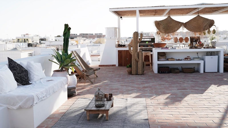 Casa Ceu Chambre d'hote Algarve : le rooftop