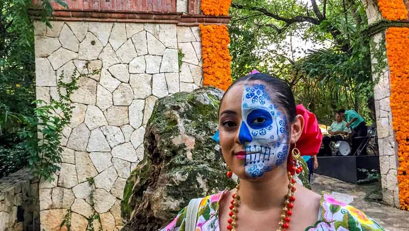 dia de los muertos xcaret