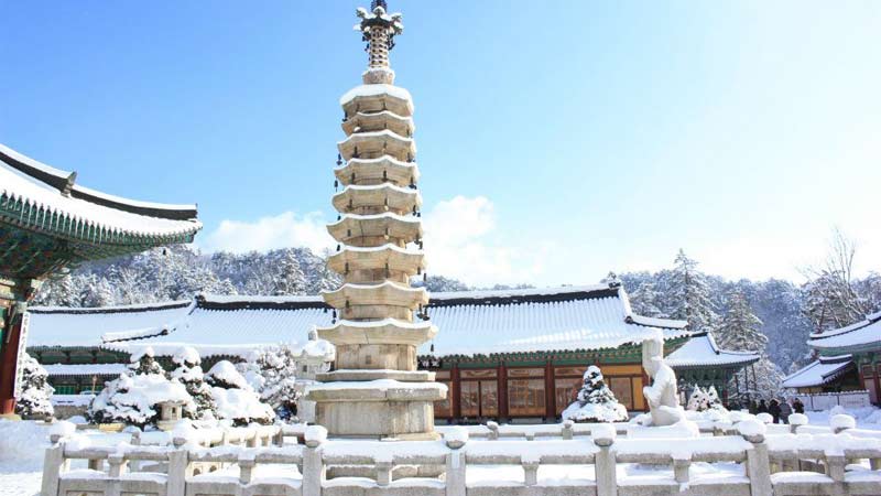 faire a Pyeongchang temple