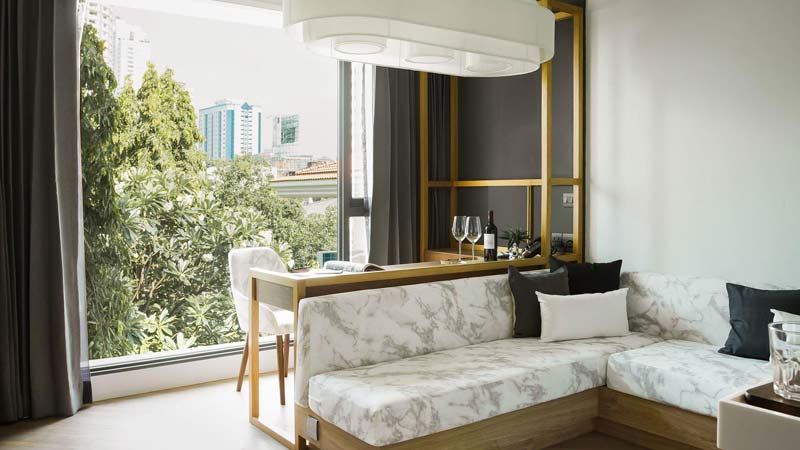 hotel design et branche a bangkok salon