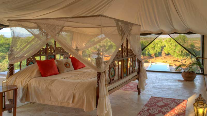 Lodge au Kenya : Sasaab