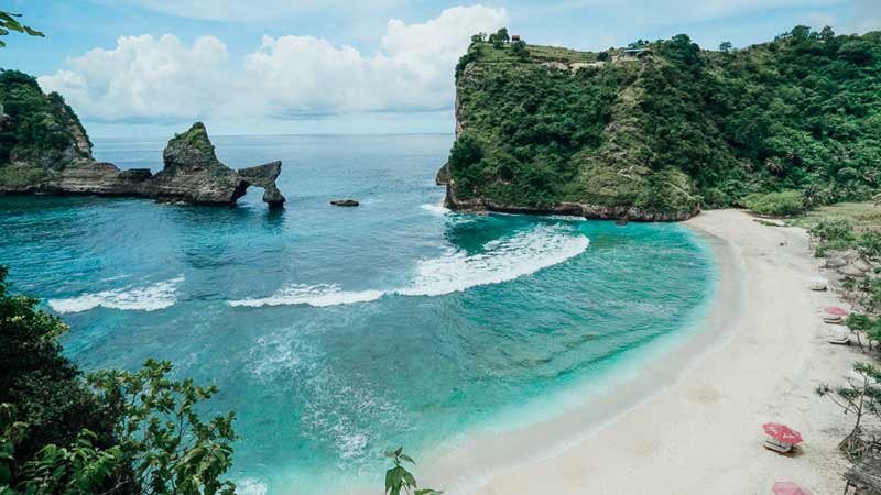 nager avec des raies manta indonesie