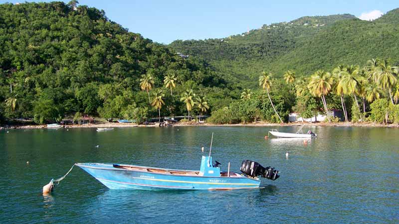 Plage de Guadeloupe : Le Roseau
