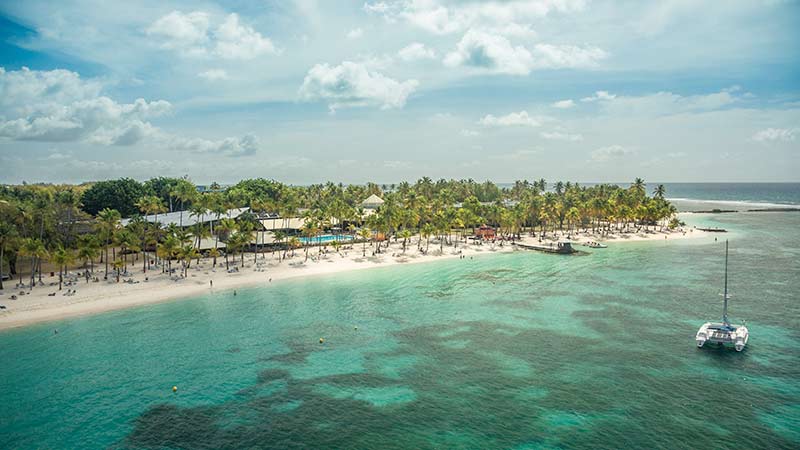 Plage de Guadeloupe : Caravelle