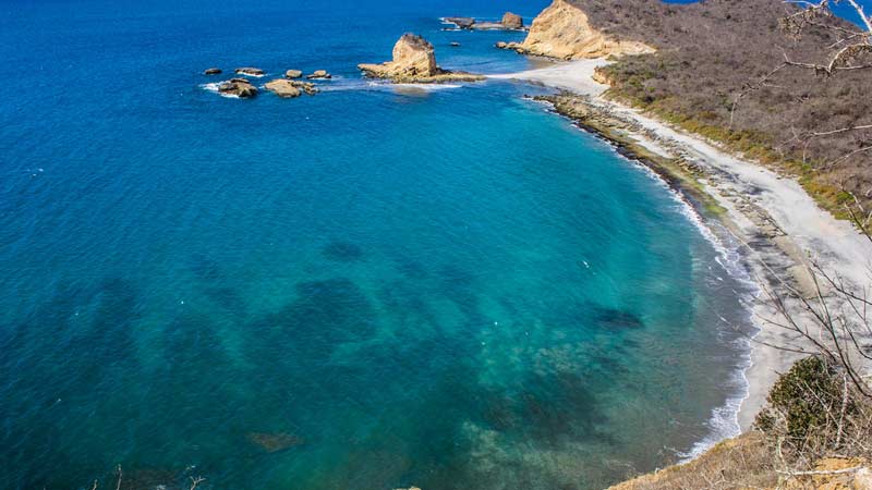 plages de l equateur los frailes