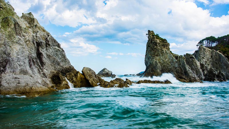 plage au japon miyaki