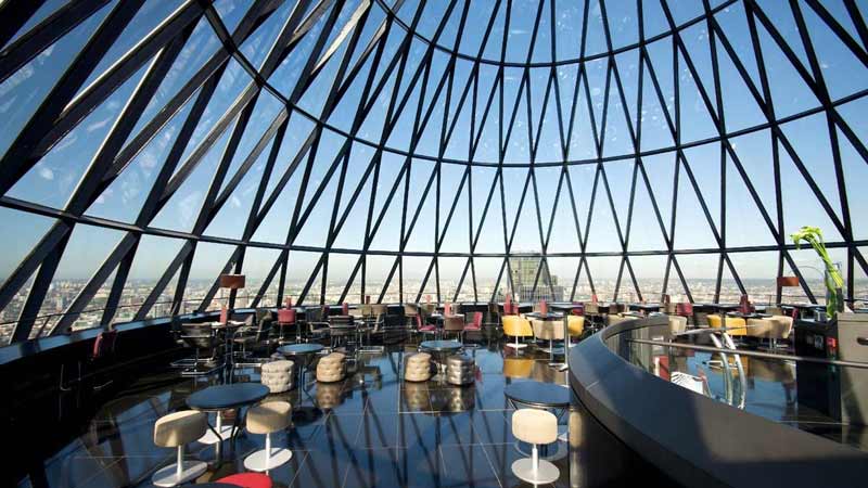 rooftops a londres gherkin