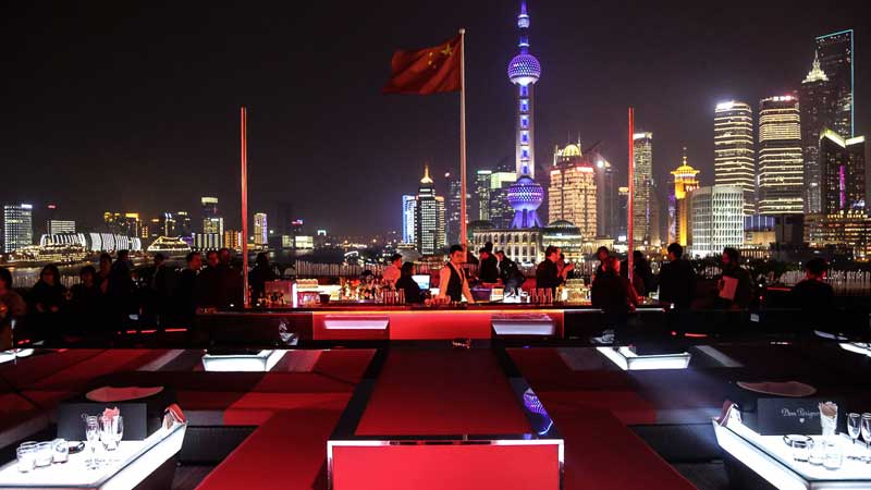 rooftops a shanghai bar rouge