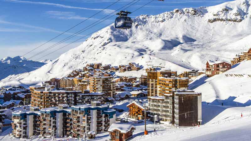 val thorens télépherique