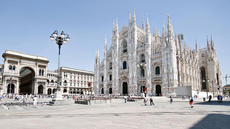 3 jours a milan Duomo