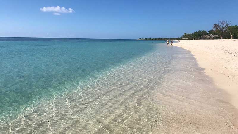 Plage Cuba : Playa Ancon à Trinidad