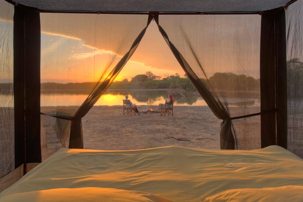 Camp lodge au Kenya