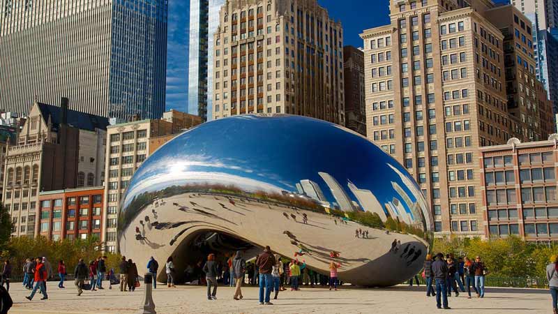 Première fois à Chicago : Millenium Park